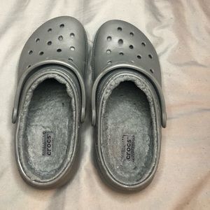 Fuzzy crocs